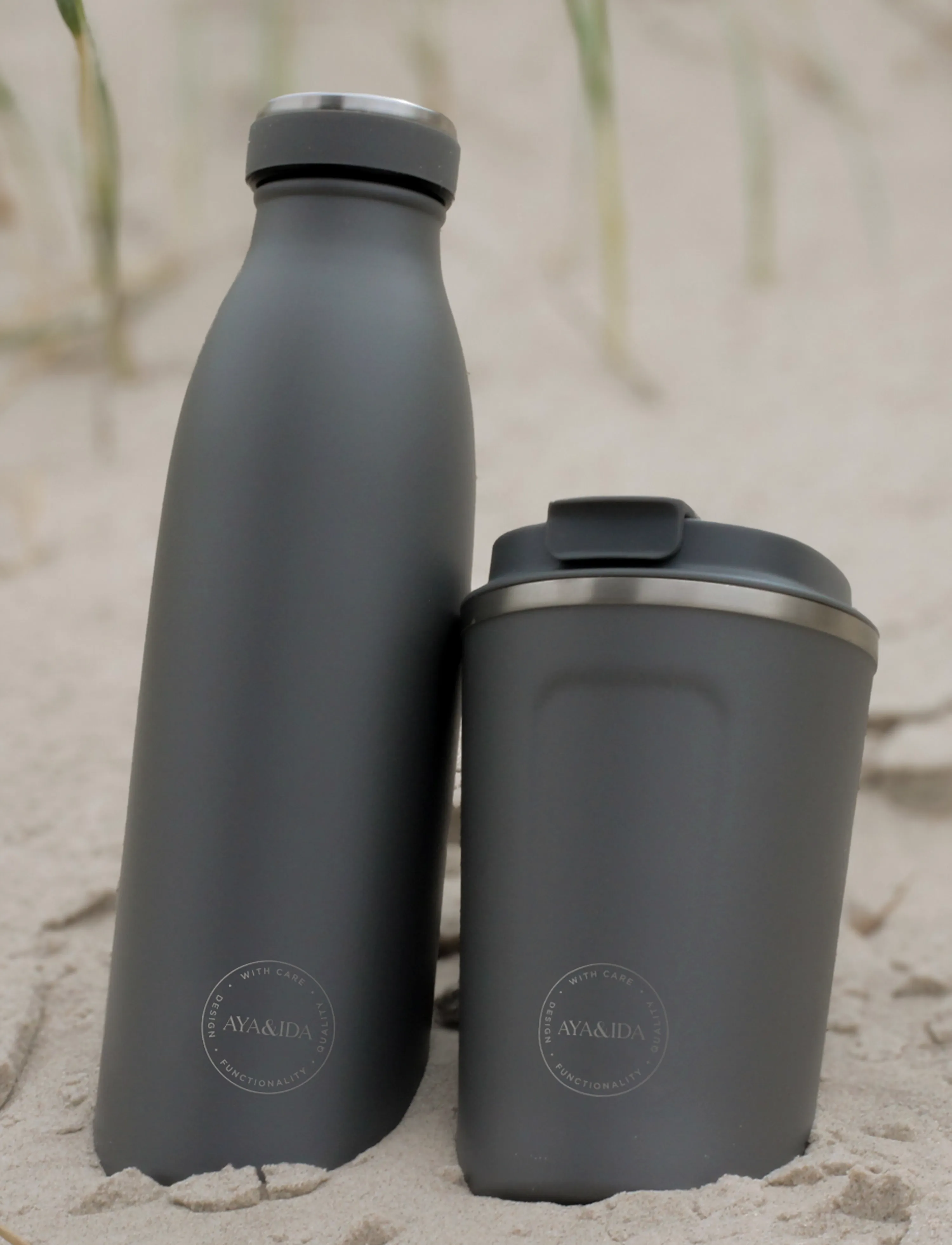 AYA&IDA - CUP2GO - termostassid - dark grey - 0