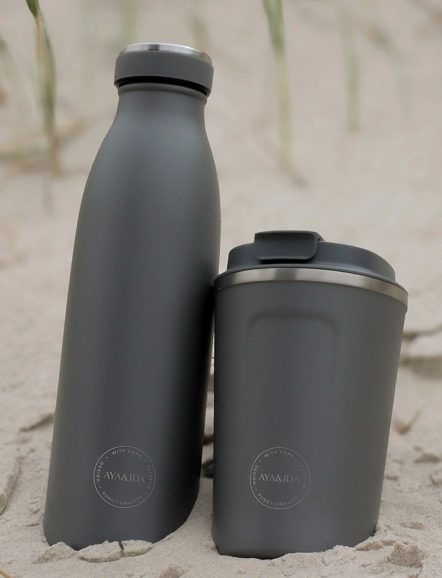 AYA&IDA - CUP2GO - termostassid - dark grey - 0