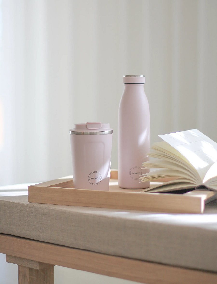 AYA&IDA - CUP2GO - thermostassen - soft rose - 0
