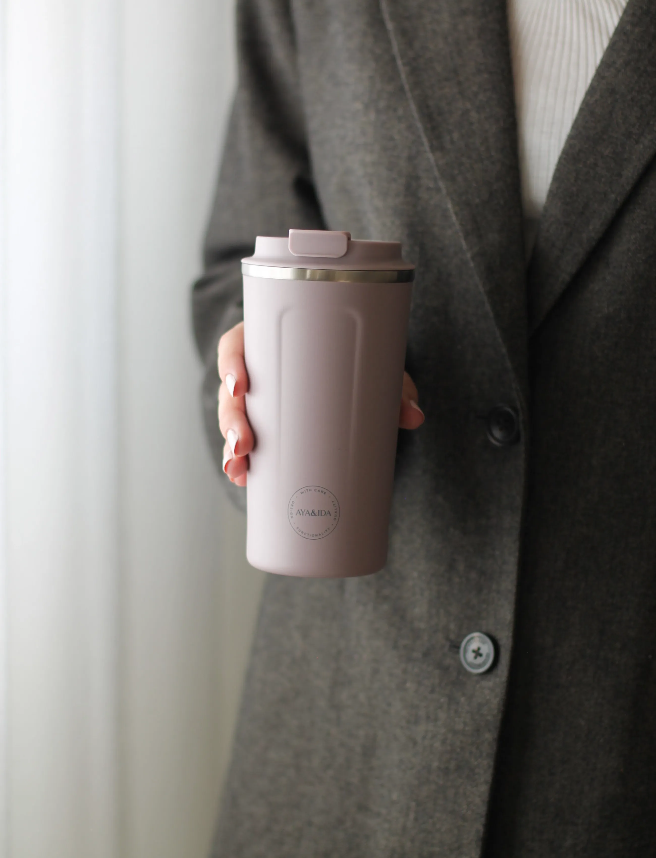 AYA&IDA Cup2Go, 500 ml, Cups & Mugs, Lila - Thermal Cups, Homeware