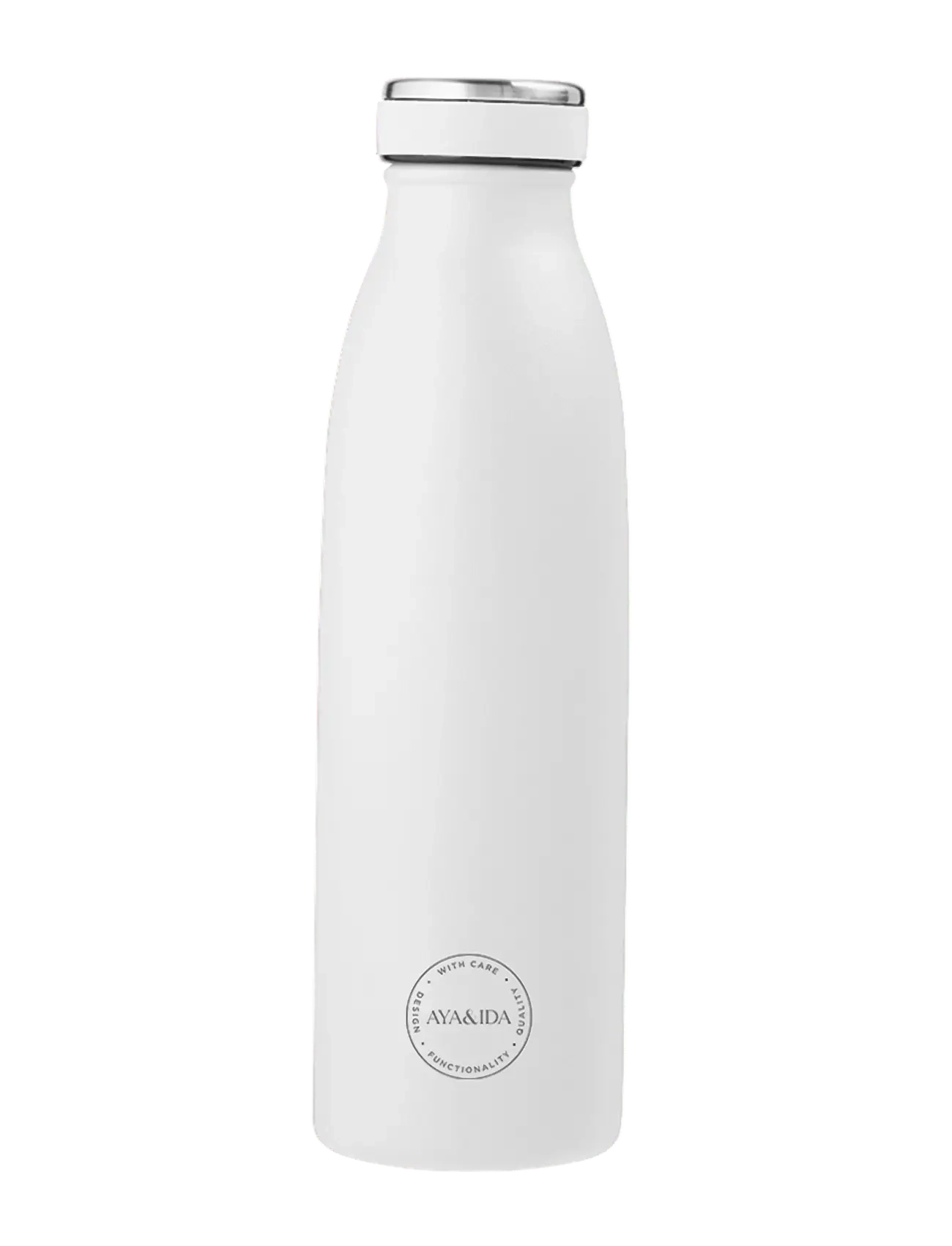 AYA&IDA Drinking Bottle, Water Bottles, Hvid, Str: 500 ML