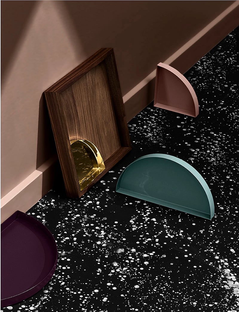 AYTM - UNITY half circle tray - dekoratiivsed vaagnad - dusty green - 0