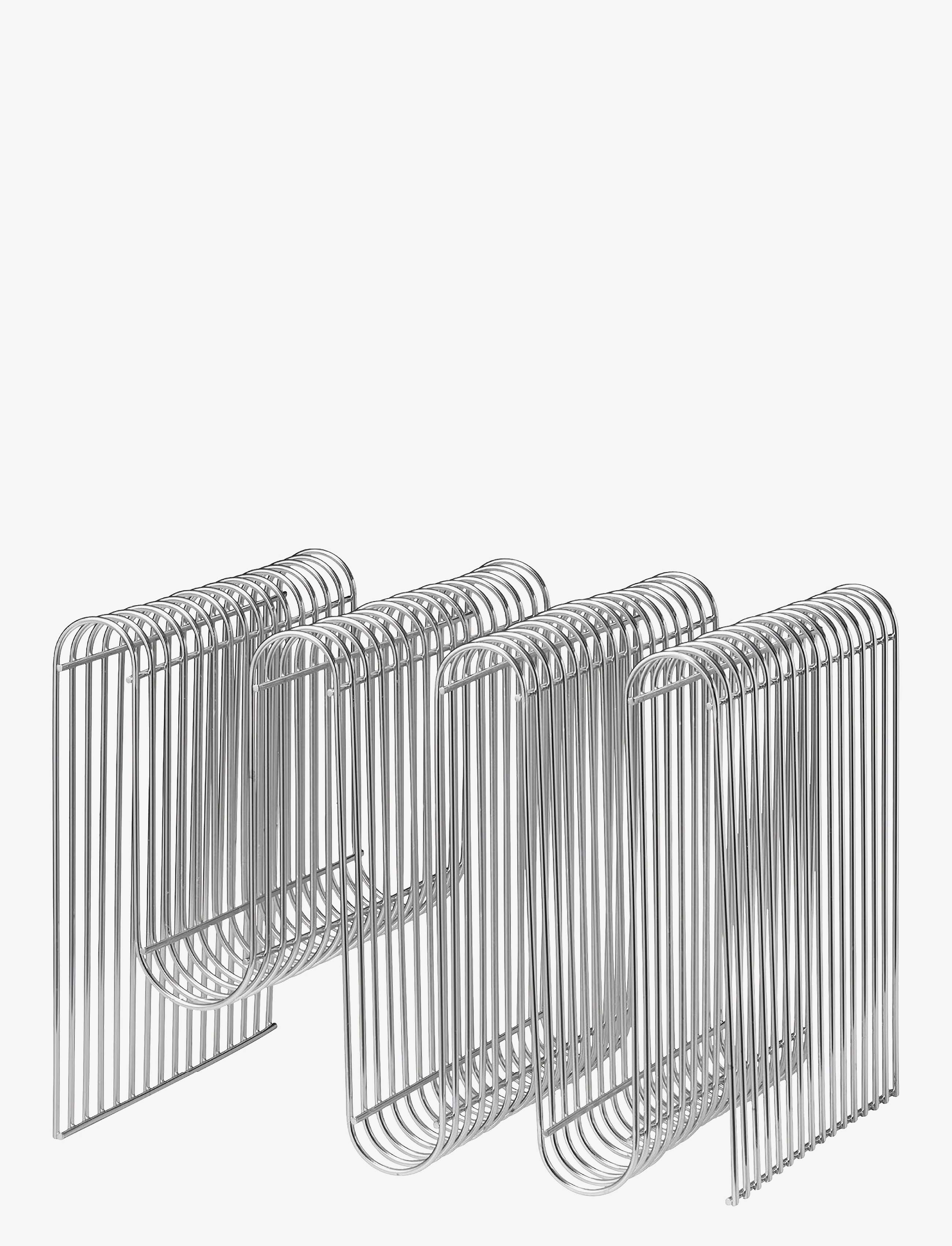 AYTM Curva Magasinholder, Magazine Holder, Sølv, Str: ONE SIZE