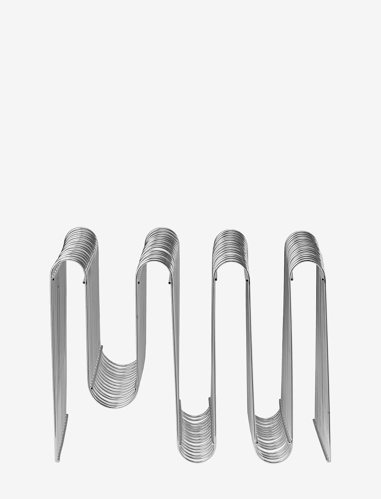 AYTM - CURVA magazine holder - ajakirja hoidik - silver - 2