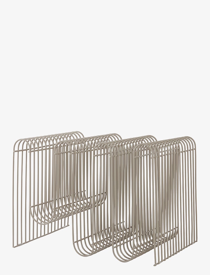 AYTM - CURVA magazine holder - zeitschriftenhalter - taupe - 1