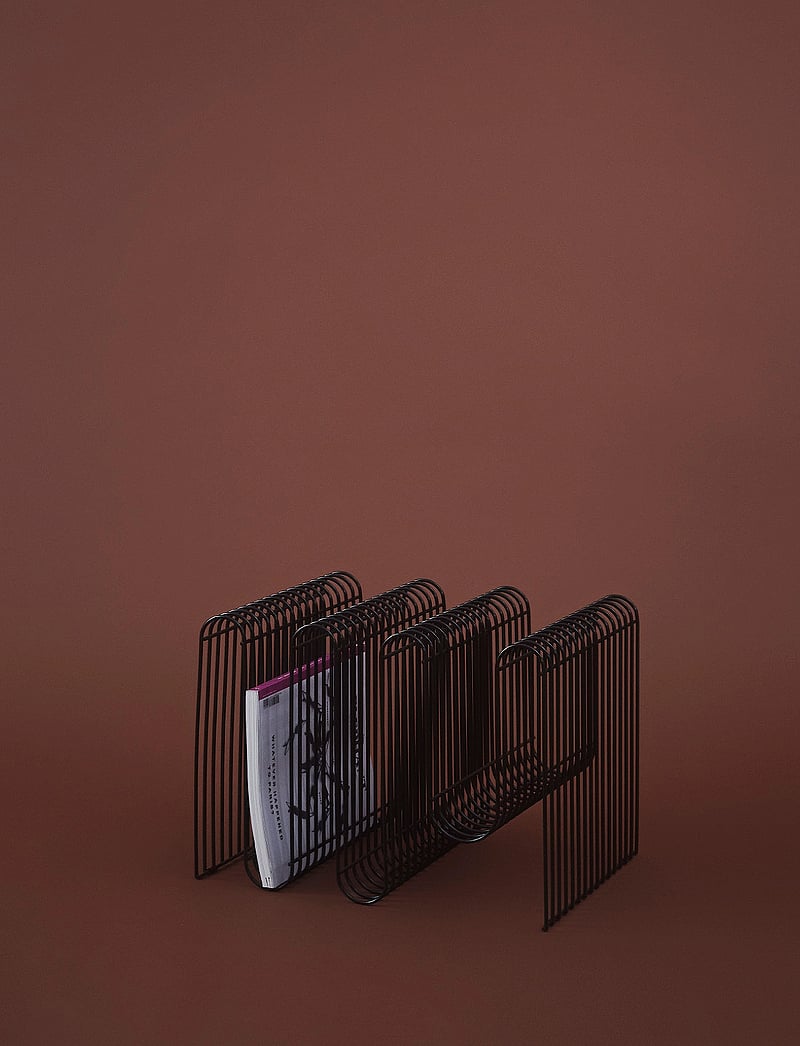 AYTM - CURVA magazine holder - ajakirja hoidik - black - 0