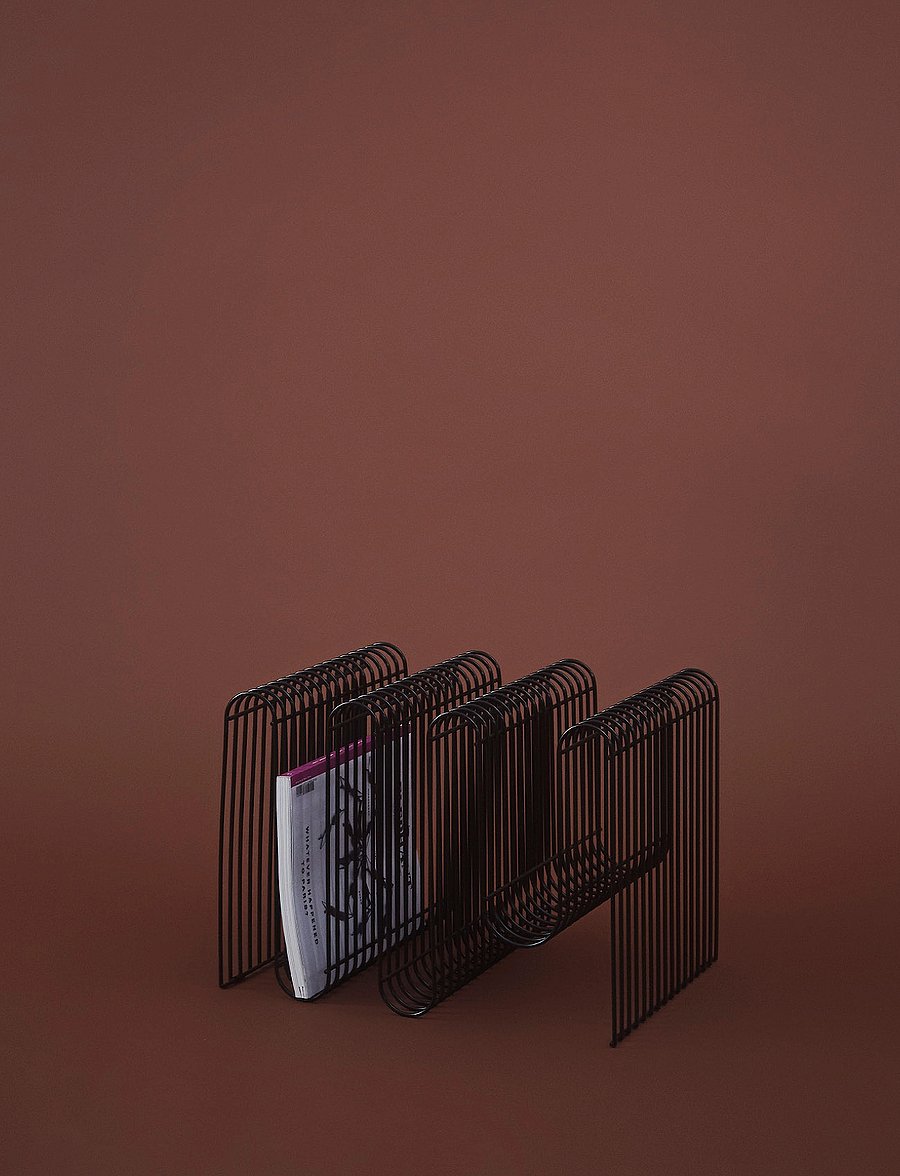 AYTM - CURVA magazine holder - zeitschriftenhalter - black - 0