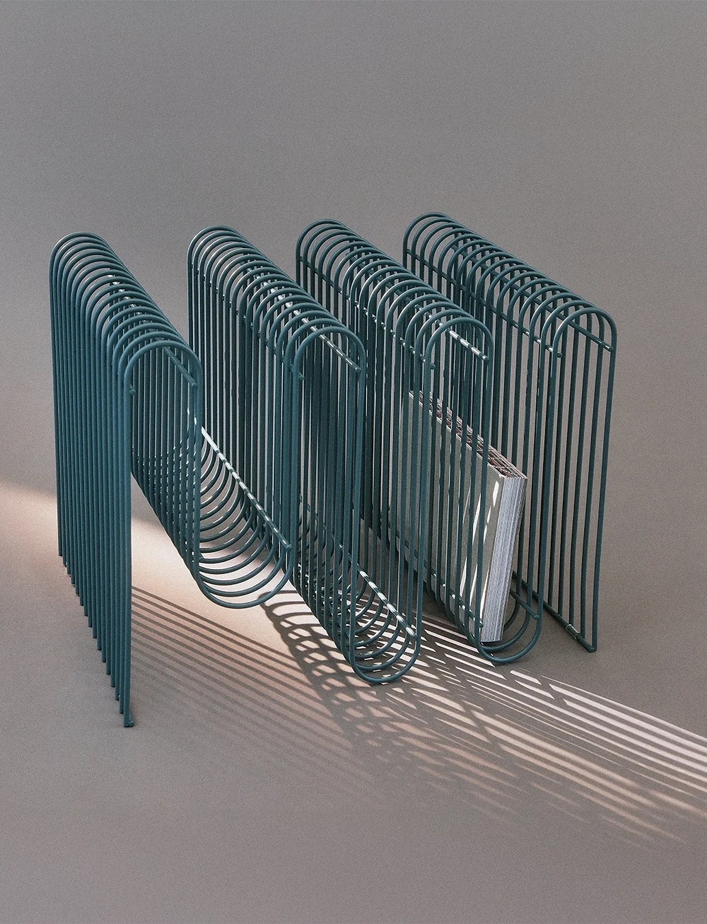 AYTM - CURVA magazine holder - nach preis einkaufen - dusty blue - 3