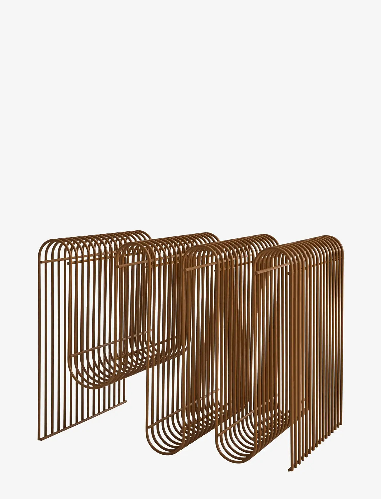 AYTM - CURVA magazine holder - zeitschriftenhalter - amber - 1