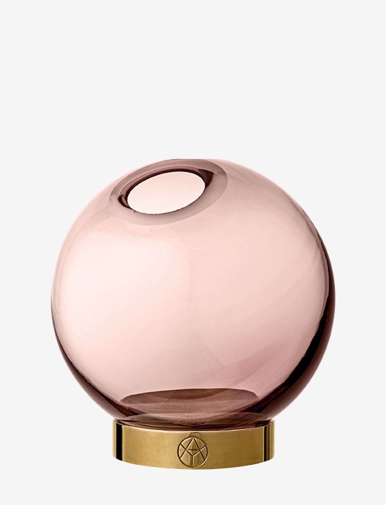 AYTM - GLOBE vase w. stand - vasen - rose/gold - 0