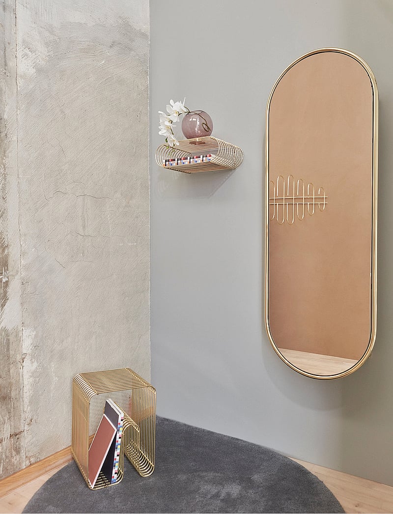 AYTM - GLOBE vase w. stand - vasen - rose/gold - 3