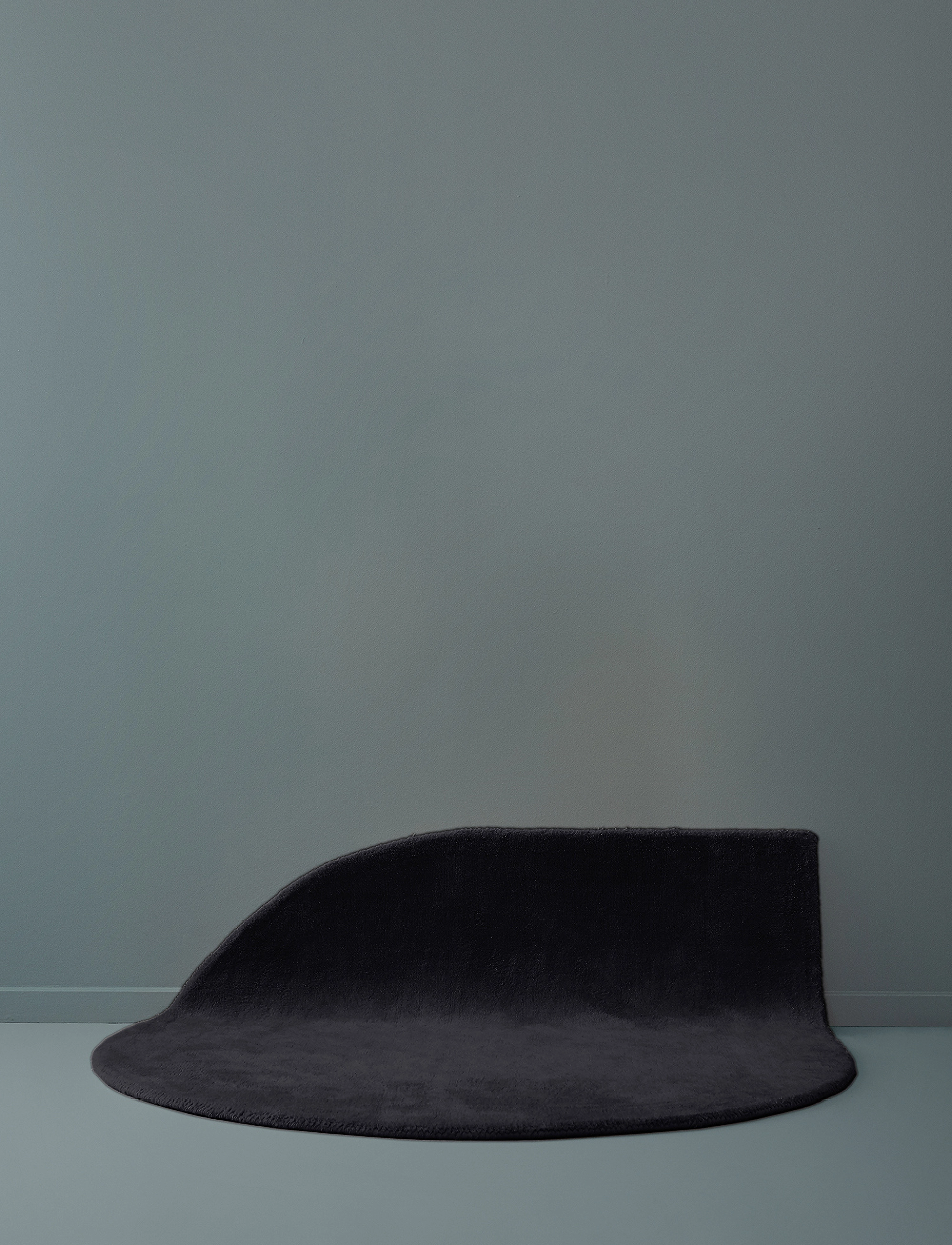 AYTM - STILLA tæppe - uldtæpper - anthracite - 2