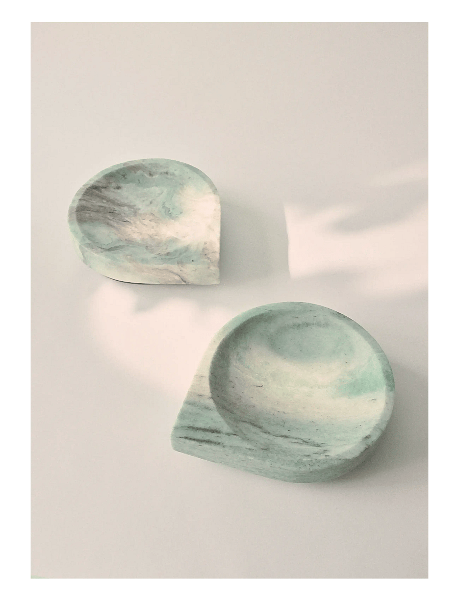 AYTM - STILLA bowl - seifenspender & seifenschalen - dusty green/forest - 2