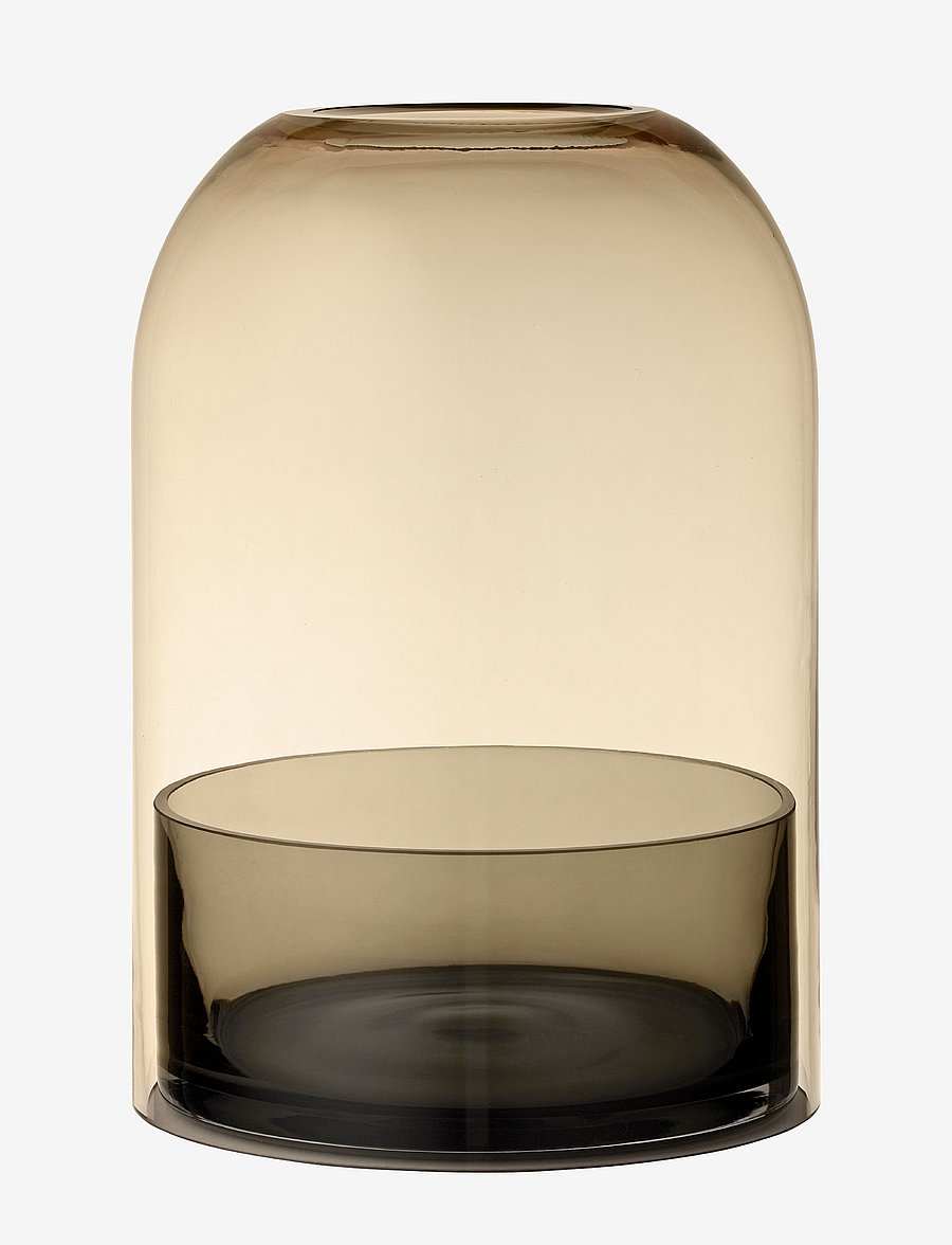 AYTM - TOTA lantern - vasen - amber/black - 1