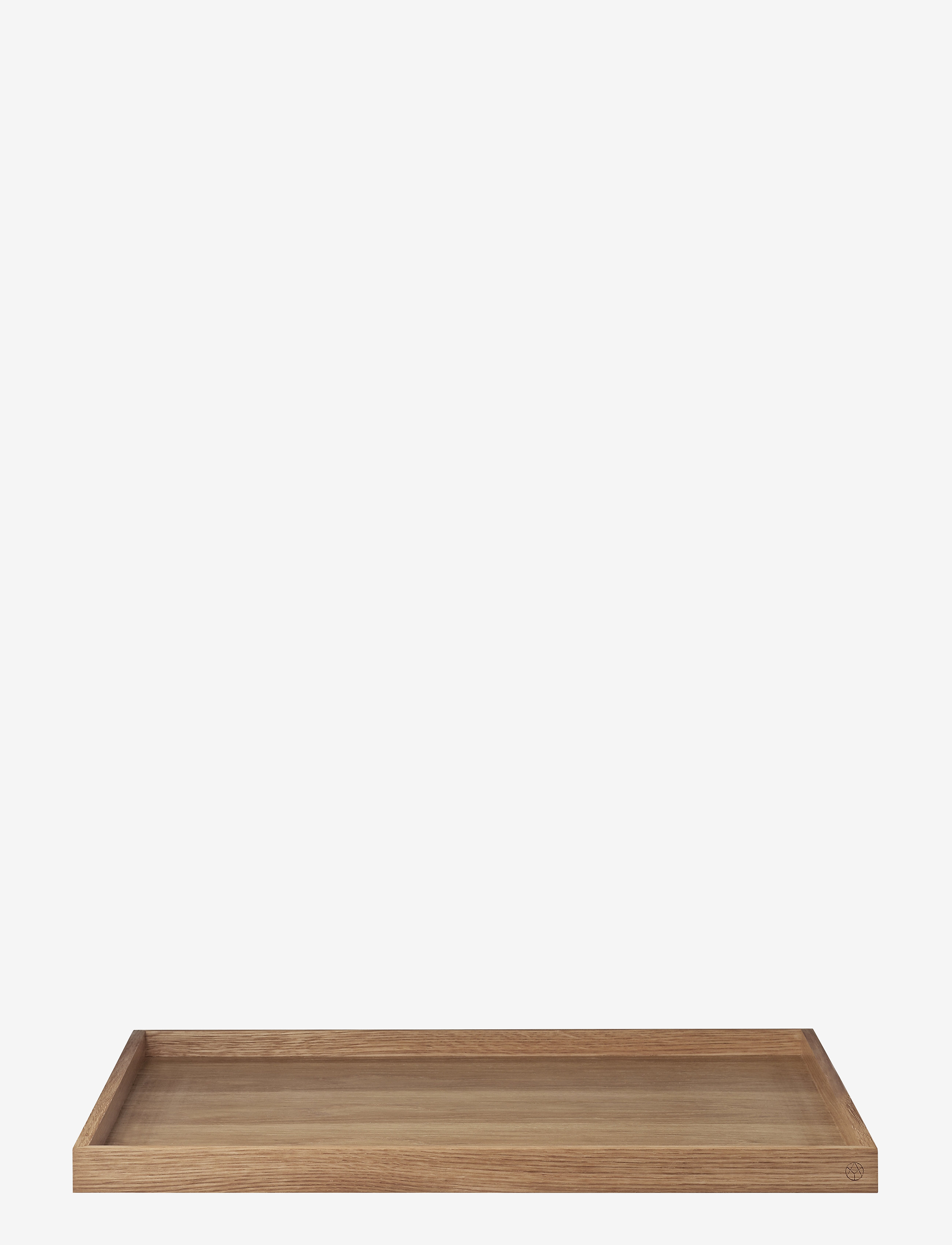 AYTM Unity Træbakke, Decorative Platters, Beige, Str: 52CM