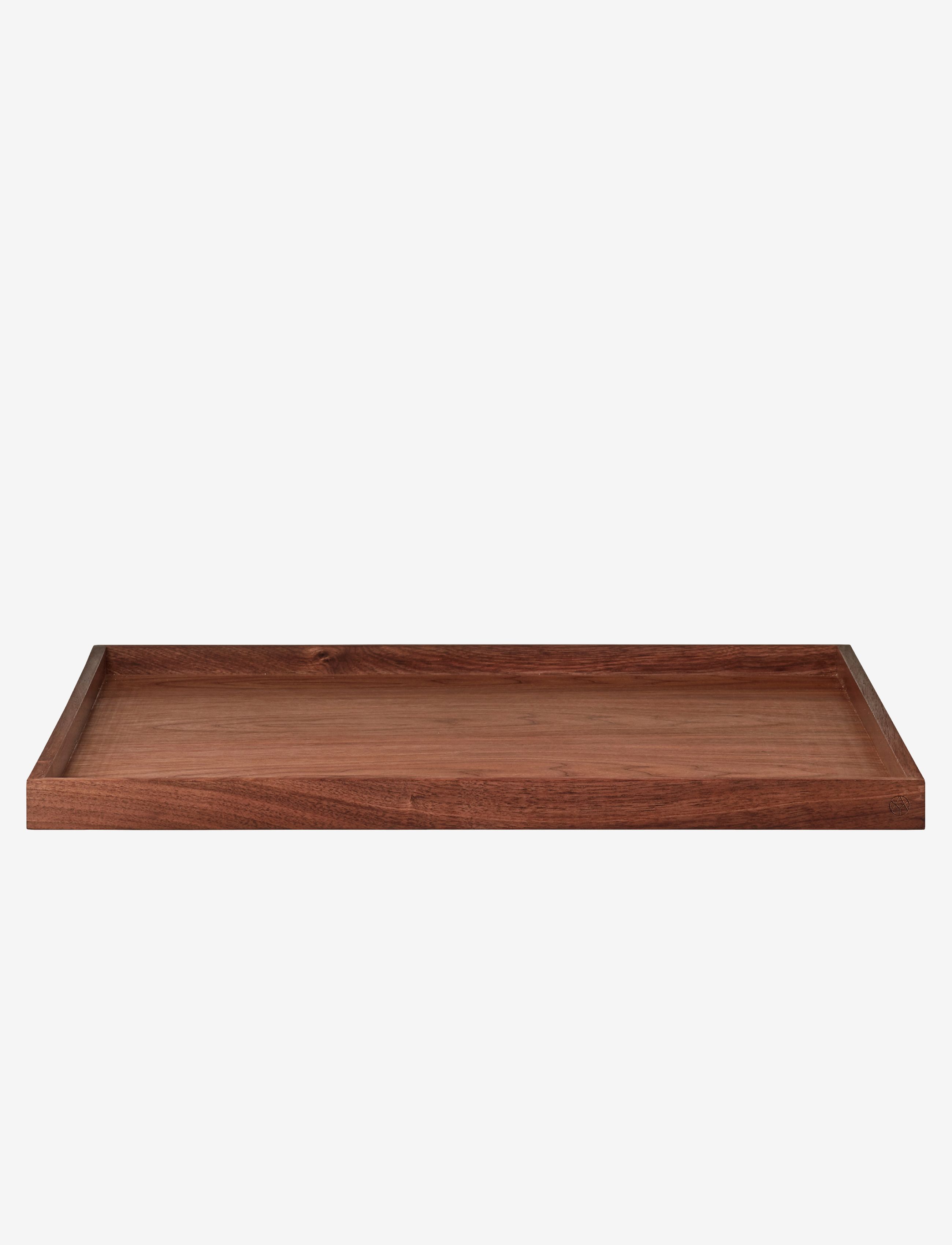 AYTM - UNITY wooden tray - decorative platters - walnut - 2