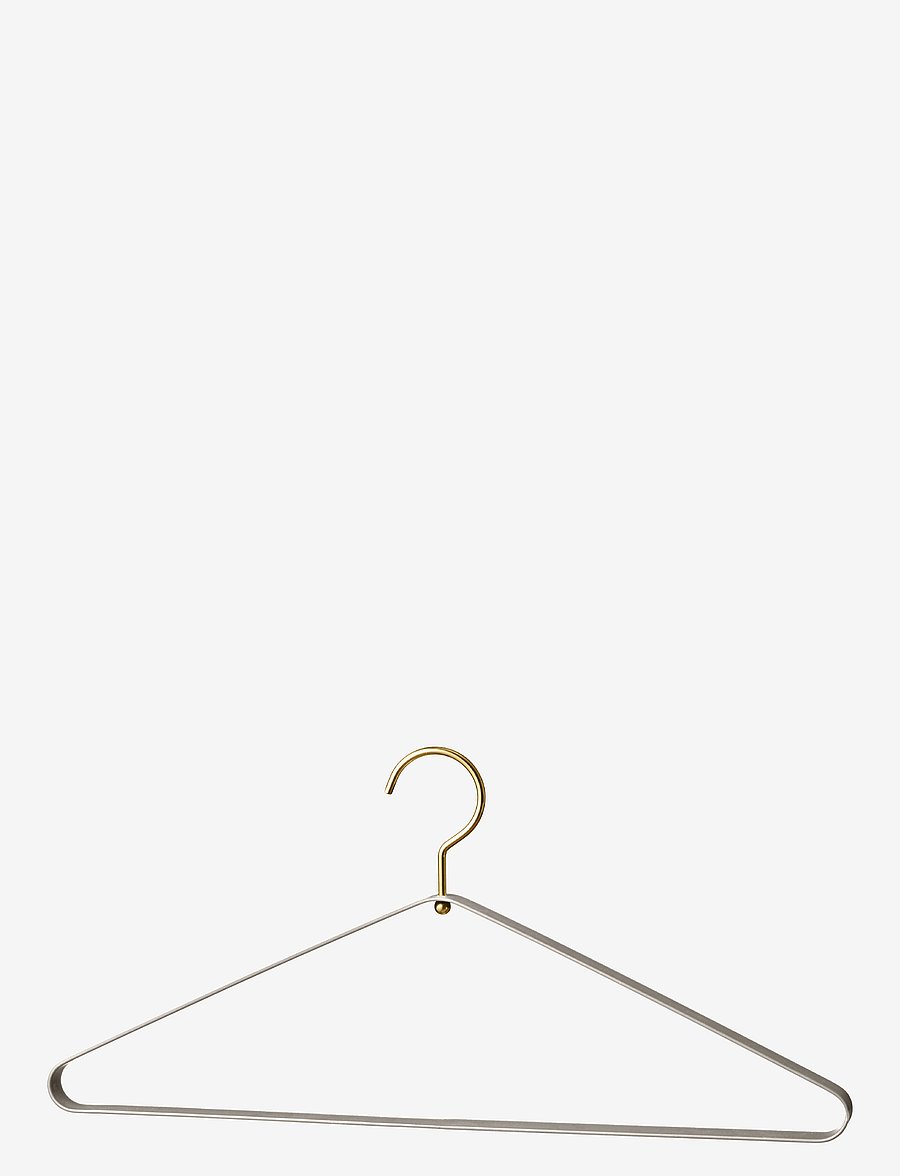 AYTM - VESTIS hanger - Set of 2 - riidepuud - taupe/gold - 0