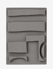AYTM - LDA wall relief - väggdekorationer - dark grey - 0