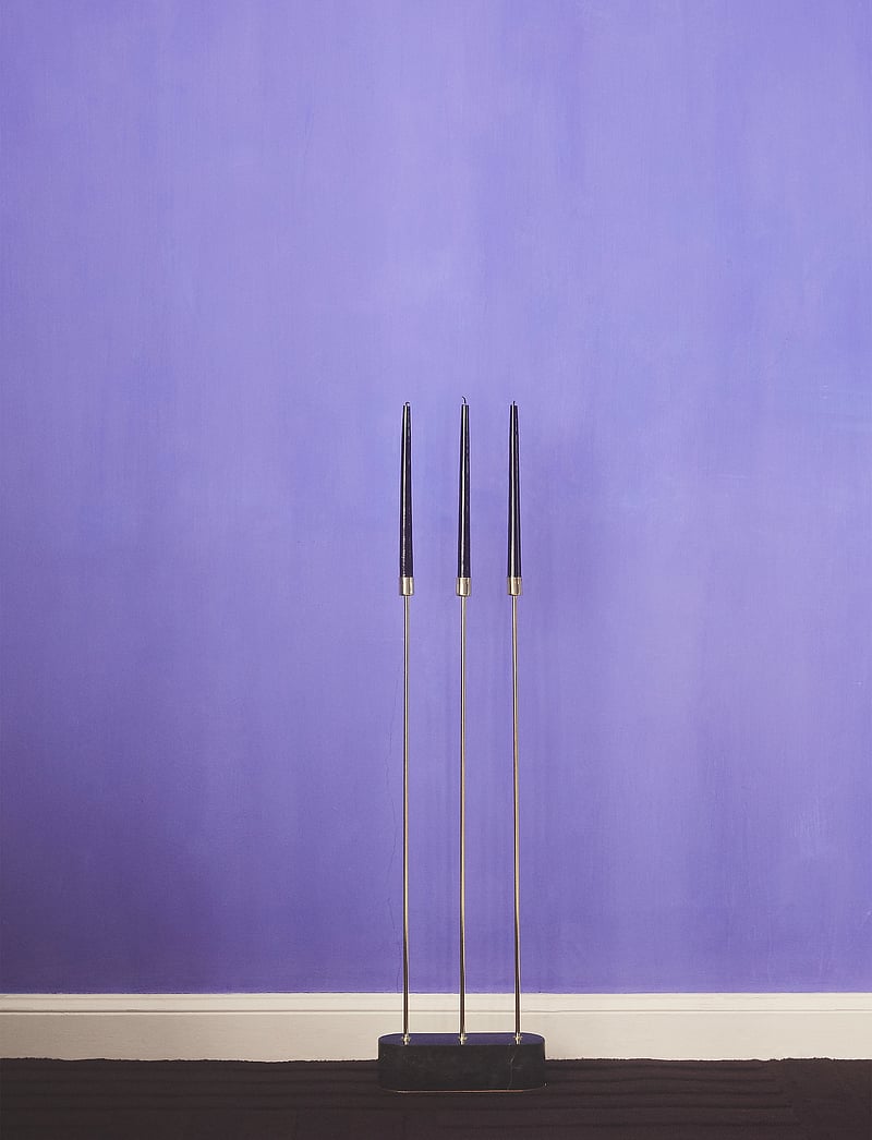 AYTM - GRASIL floor candle holder - küünlaalused ja küünlajalad - black/gold - 2