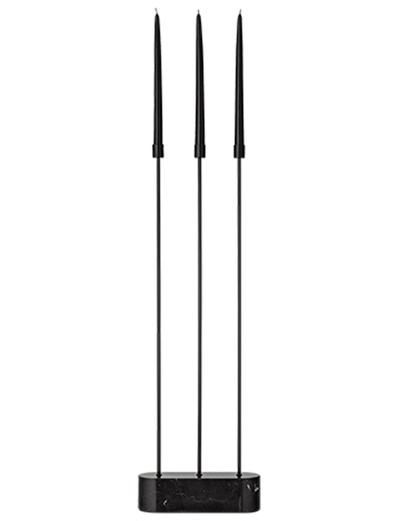 AYTM - GRASIL floor candle holder - bursdagsgaver - black/black - 1