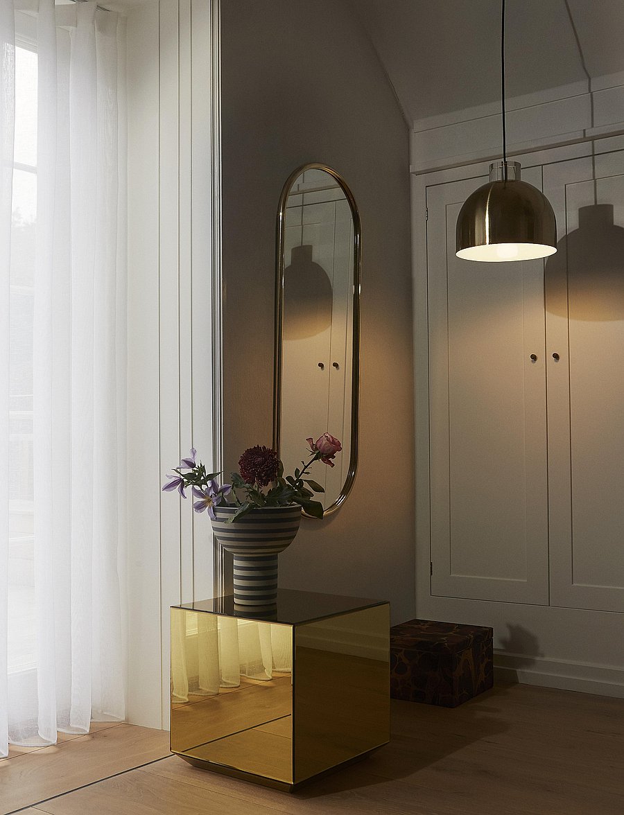 AYTM - ANGUI mirror - wandspiegel - gold - 1