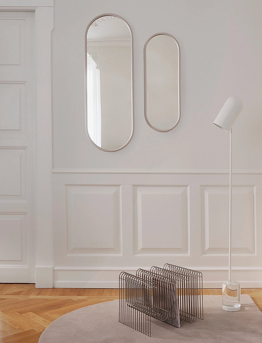 AYTM - ANGUI mirror - seinapeeglid - taupe - 2