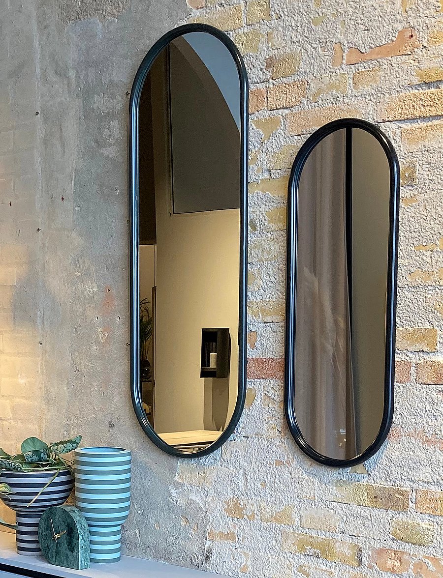 AYTM - ANGUI mirror - wandspiegel - anthracite - 0