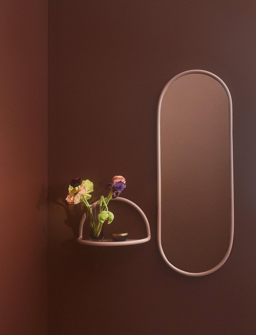 AYTM - ANGUI mirror - bathroom mirrors - rose - 1