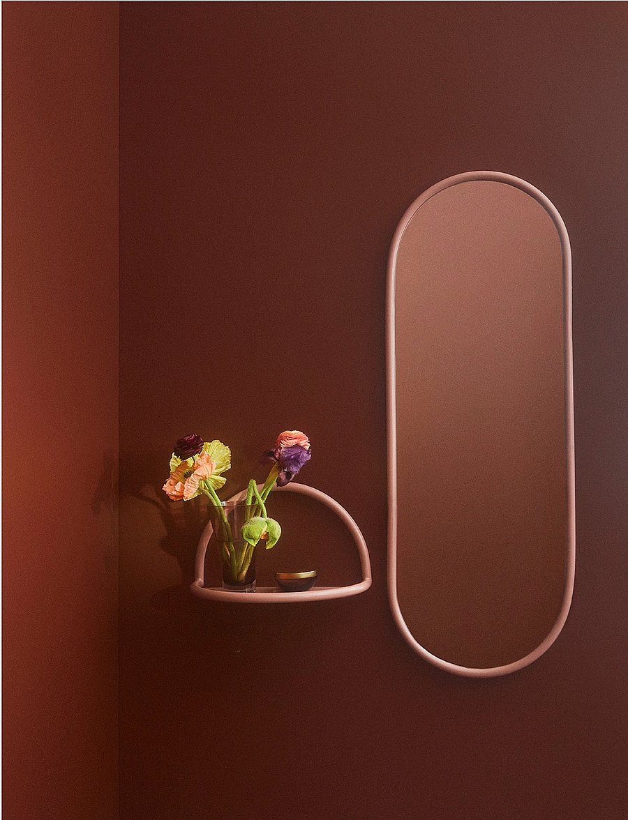 AYTM - ANGUI mirror - bathroom mirrors - rose - 2