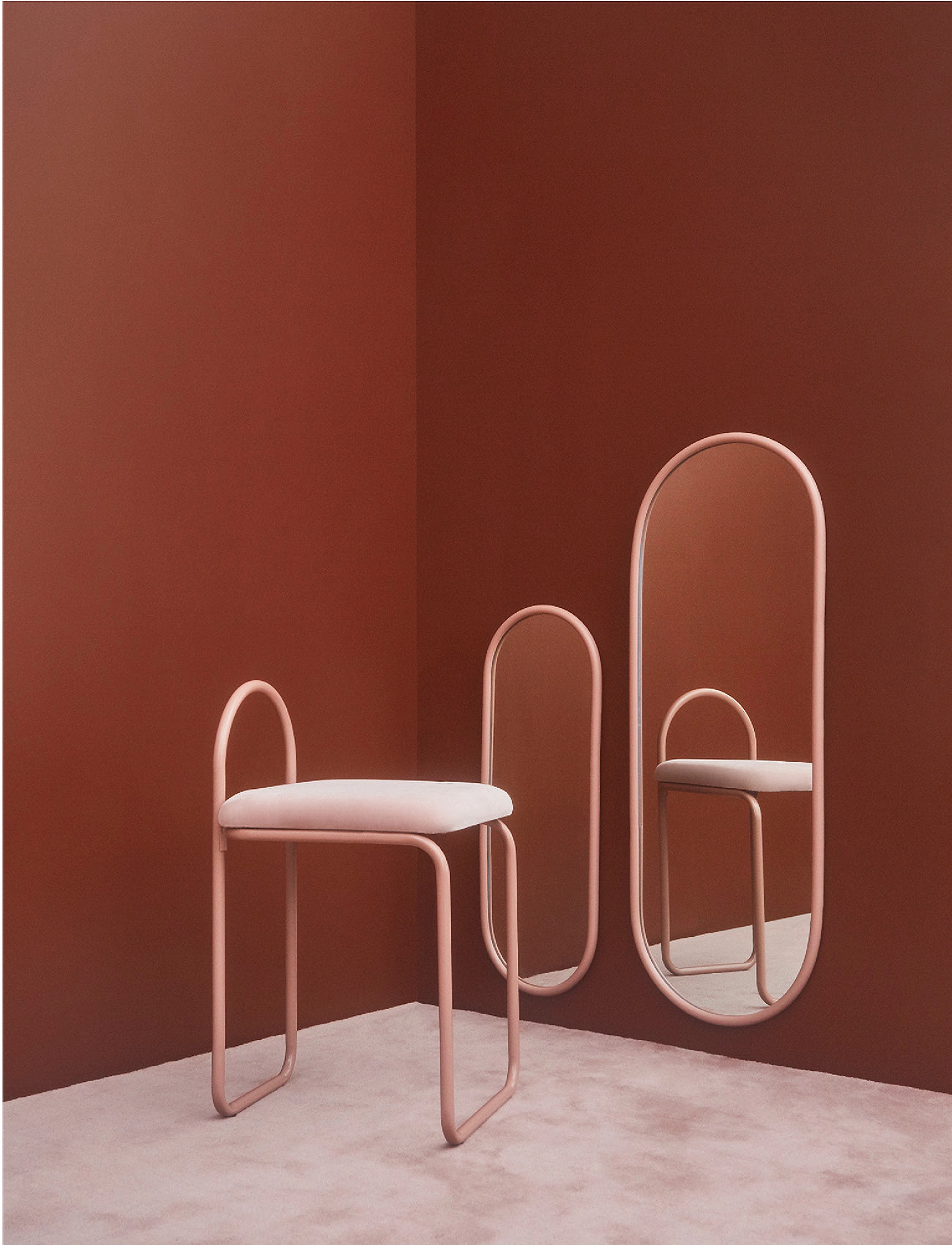 AYTM - ANGUI mirror - rose - 3