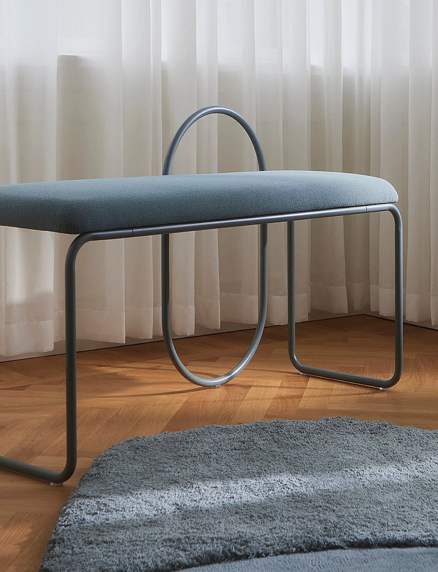 AYTM - ANGUI bench - hocker & bänke - dusty blue - 0
