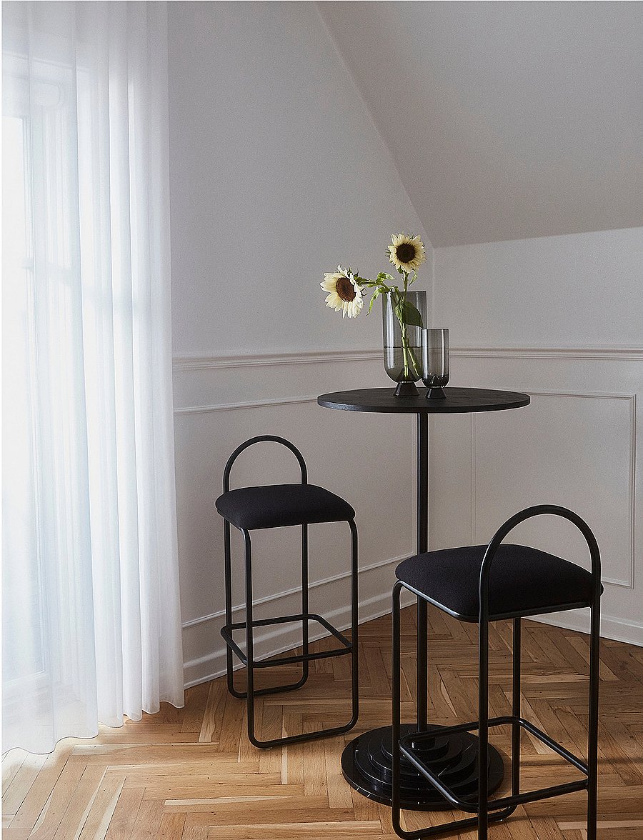 AYTM - ANGUI bar chair - baaritoolid - anthracite bouclÉ - 5