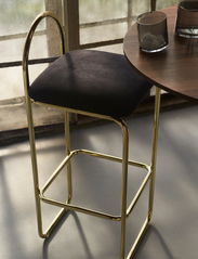 AYTM - ANGUI bar chair - chairs & stools - anthracite/gold - 1