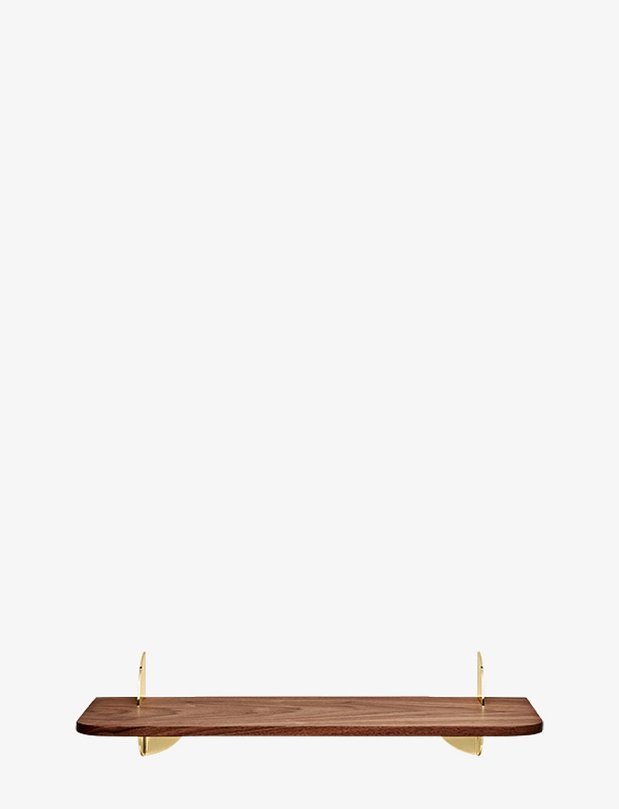 AYTM - AEDES shelf - hoiustamine ja riiulid - walnut/gold - 0