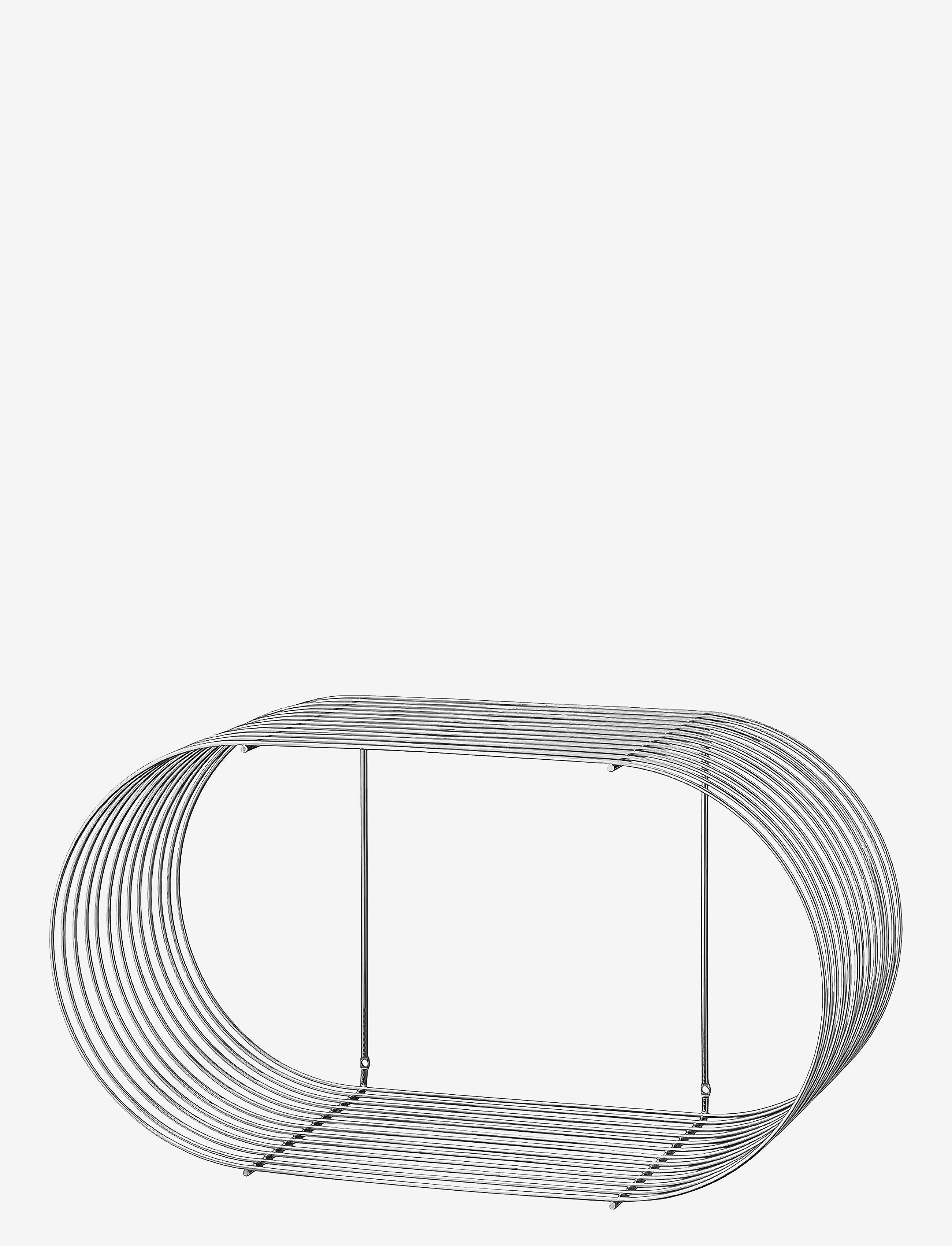 AYTM Curva Hylde, 61.4X33 cm, Silver, Møbler > Hylder, Unisex