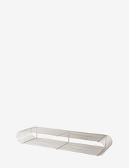 AYTM - CURVA shelf - daiktų laikymo lentynos - silver - 0