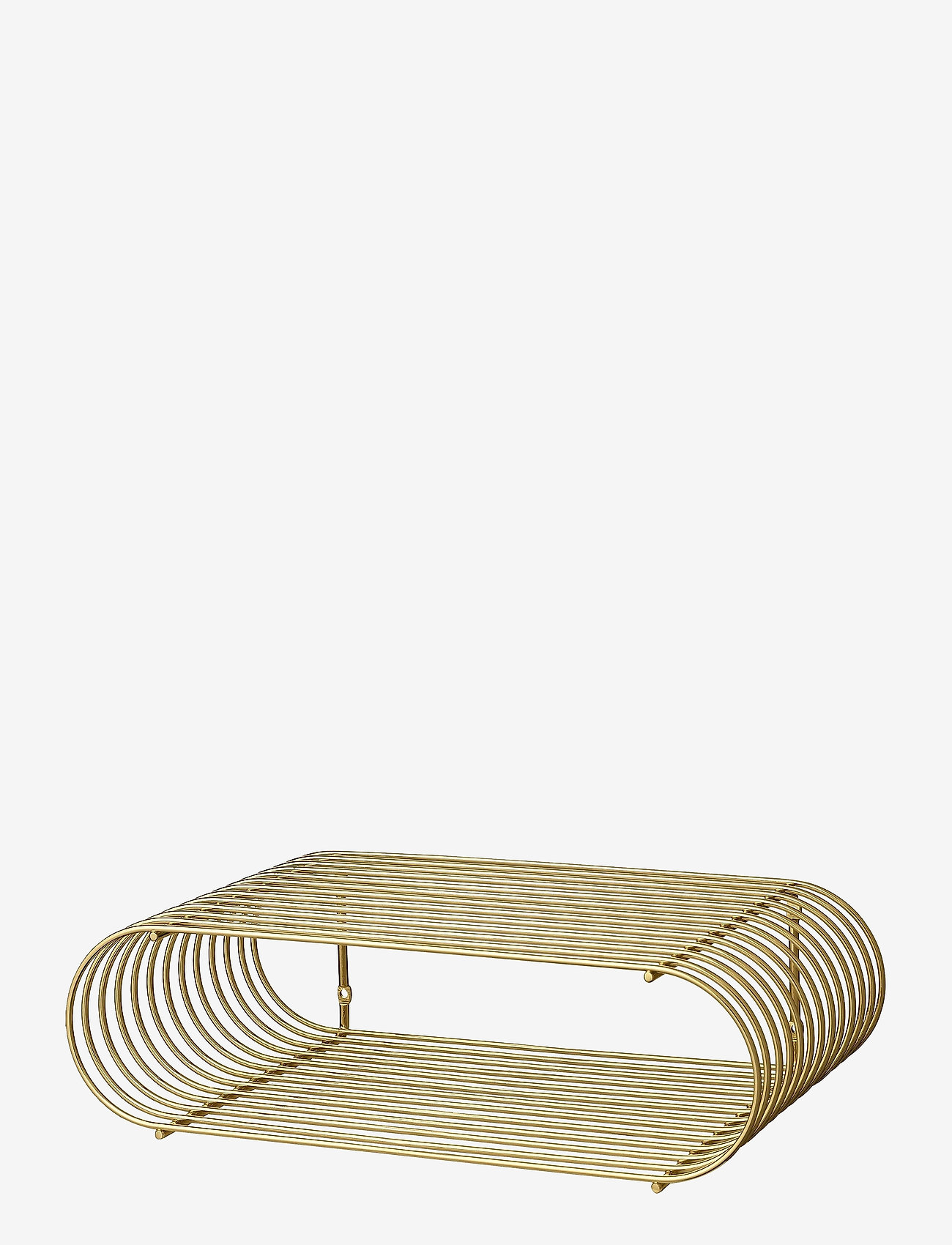 AYTM - CURVA shelf - shelves - gold - 1