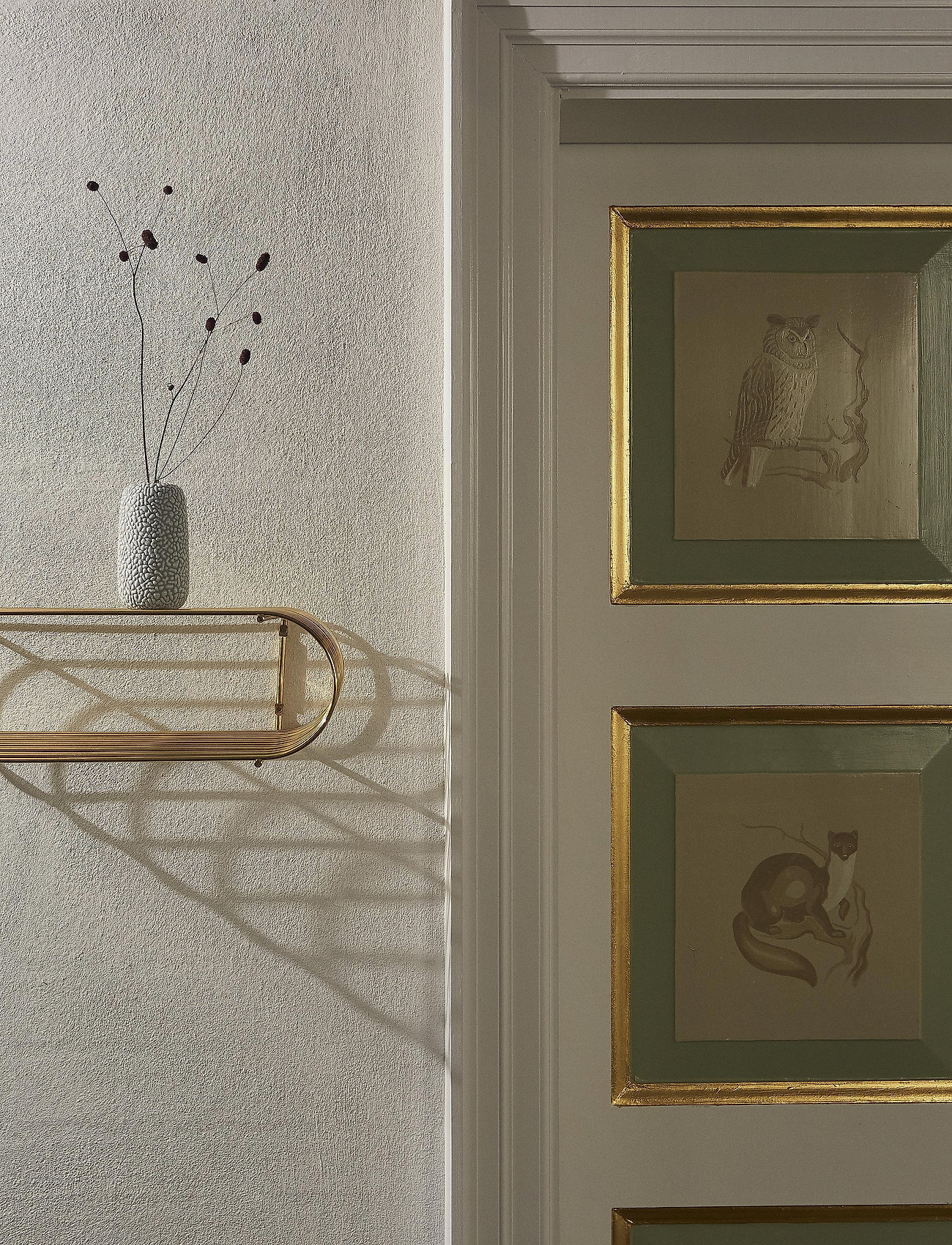 AYTM - CURVA shelf - shelves - gold - 3