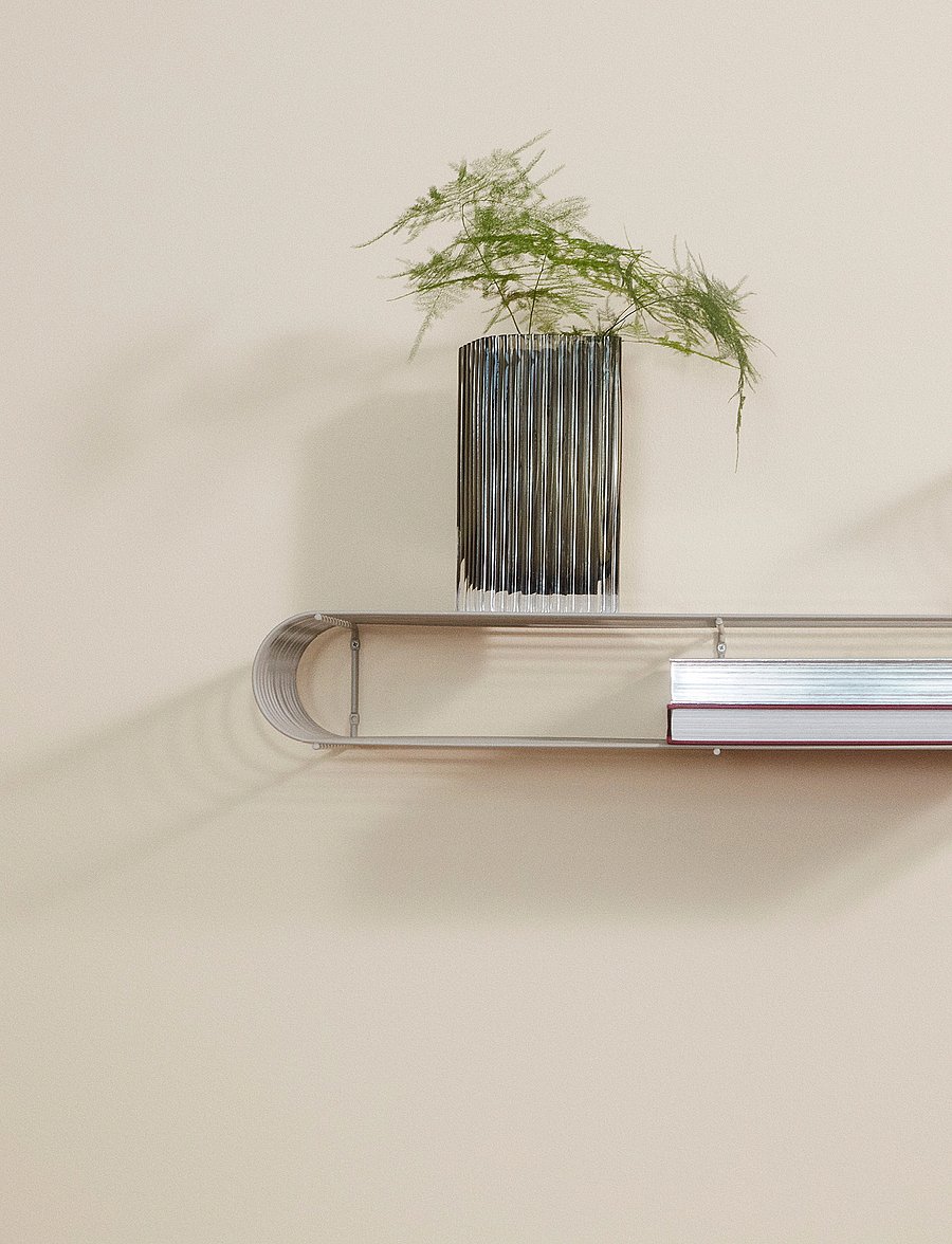 AYTM - CURVA shelf - riiulid - taupe - 0