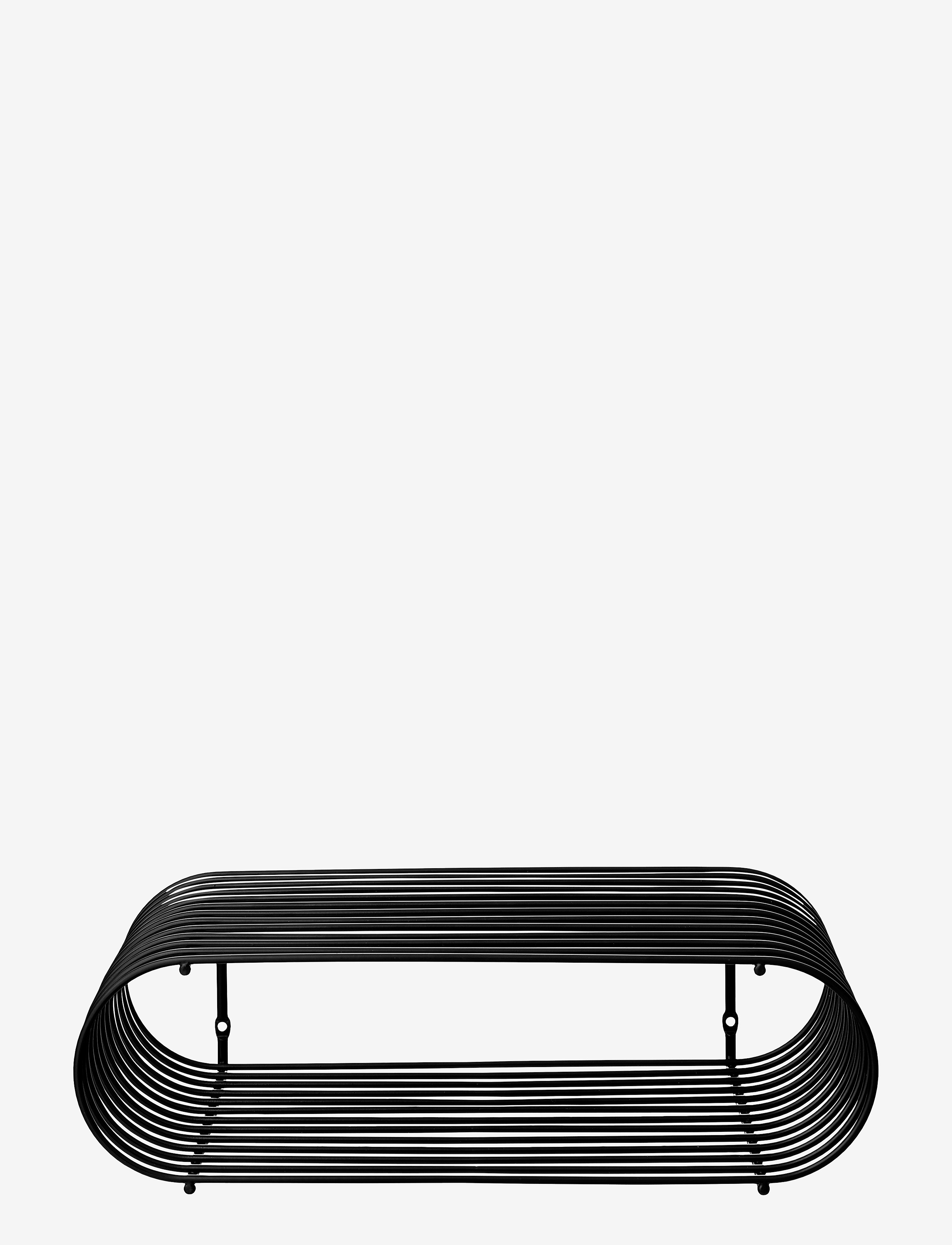 AYTM Curva Hylde, 40.4X12 cm, Black, Møbler > Hylder, Unisex
