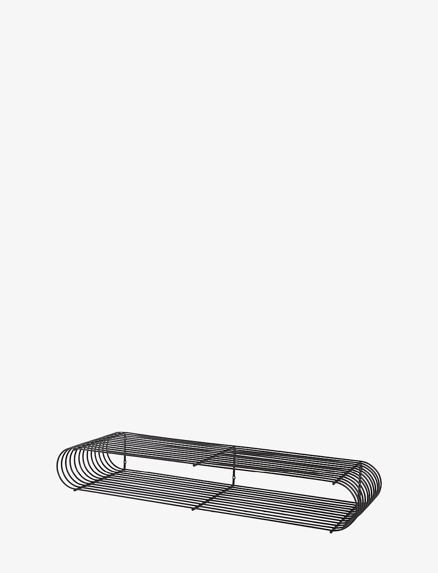 AYTM - CURVA shelf - riiulid - black - 1