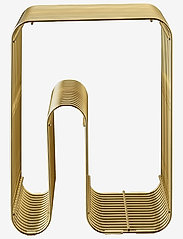 AYTM - CURVA stool - chairs & stools - gold - 1