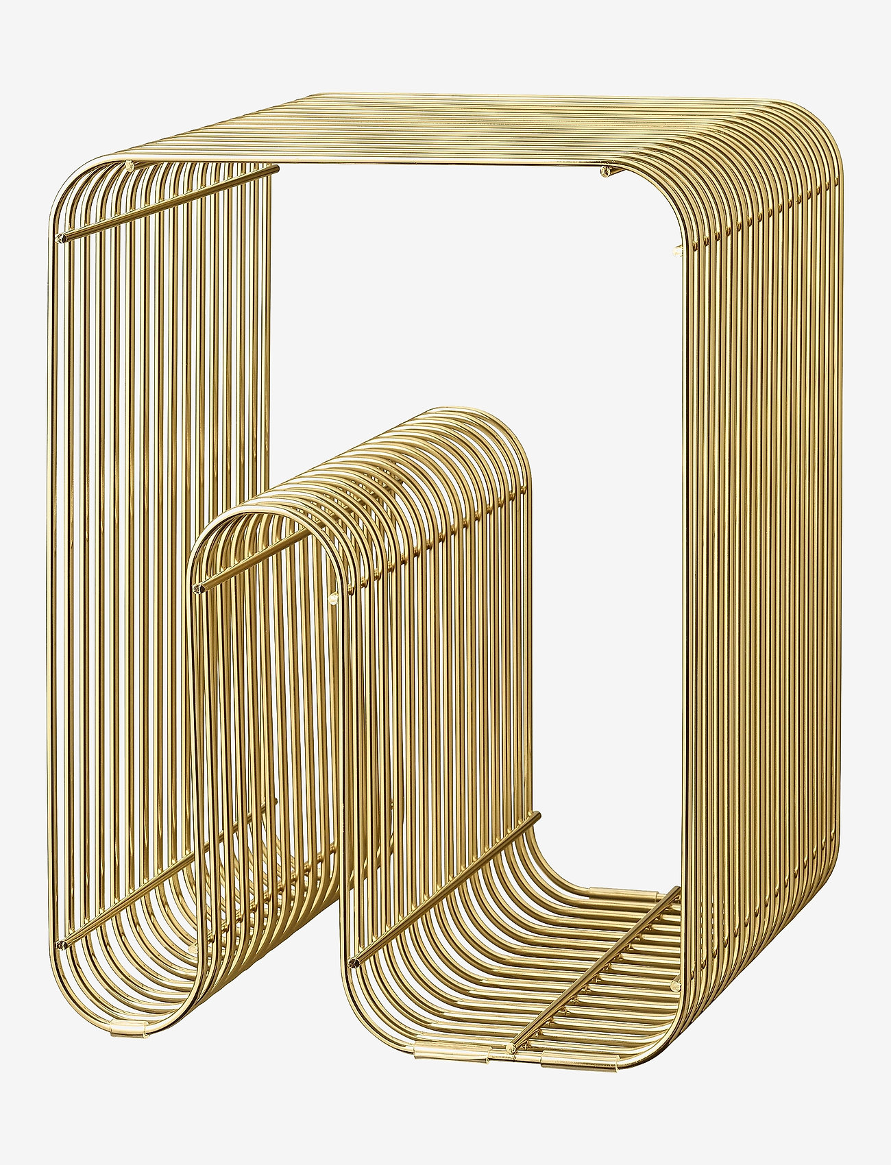 AYTM - CURVA stool - pallar & bänkar - gold - 2