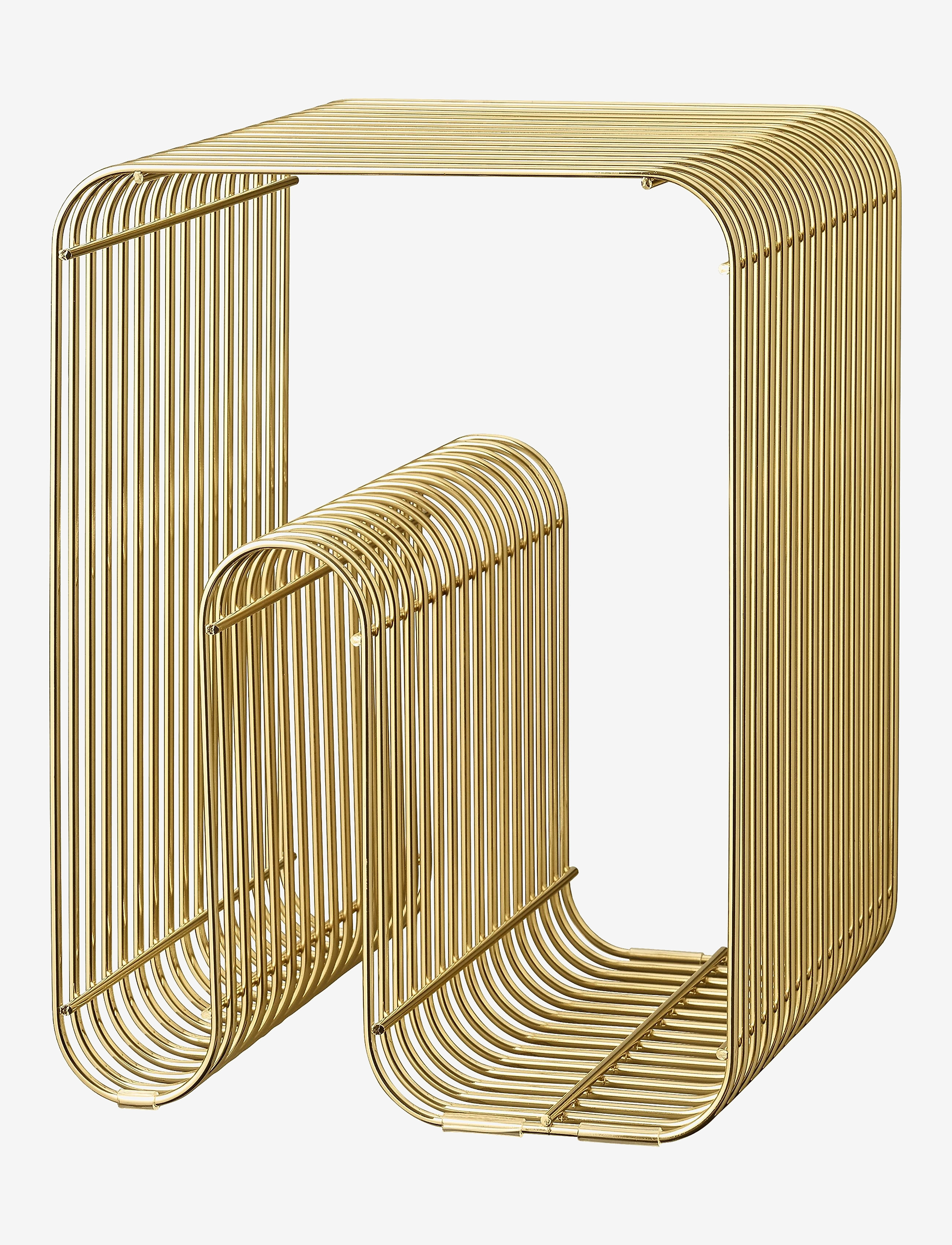 AYTM - CURVA stool - hocker & bänke - gold - 3