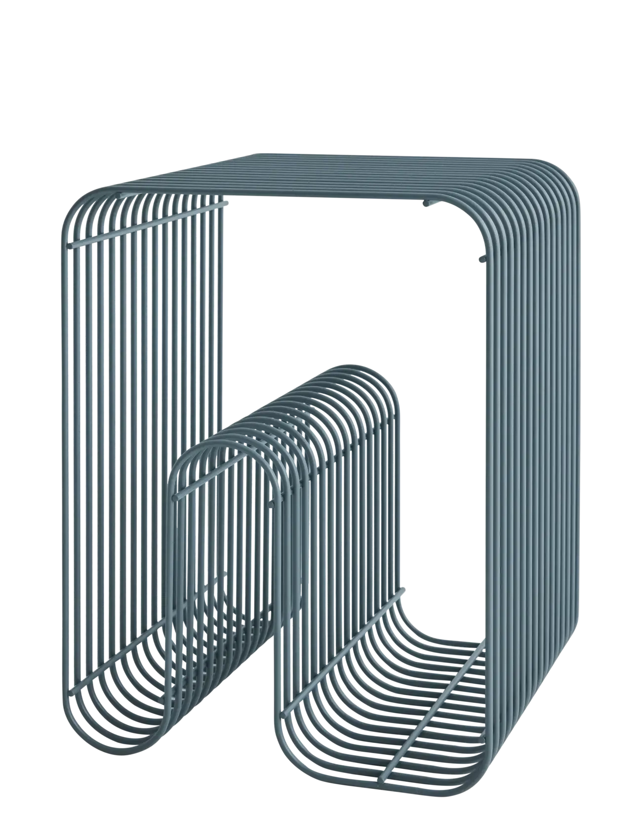 AYTM Curva Skammel, Taburet og bænk, Grå, Str: L32.4XW32.4XH43CM