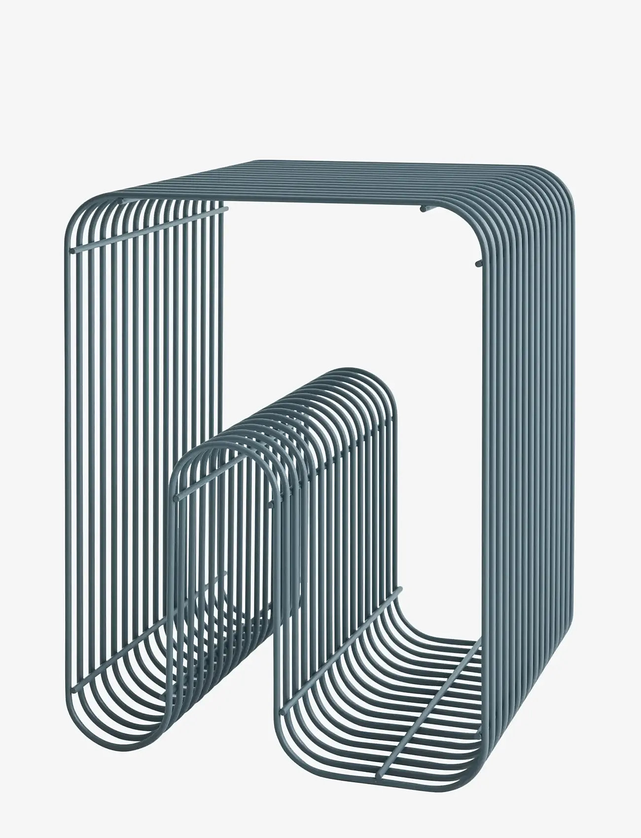 AYTM - CURVA stool - hocker & bänke - dusty blue - 0