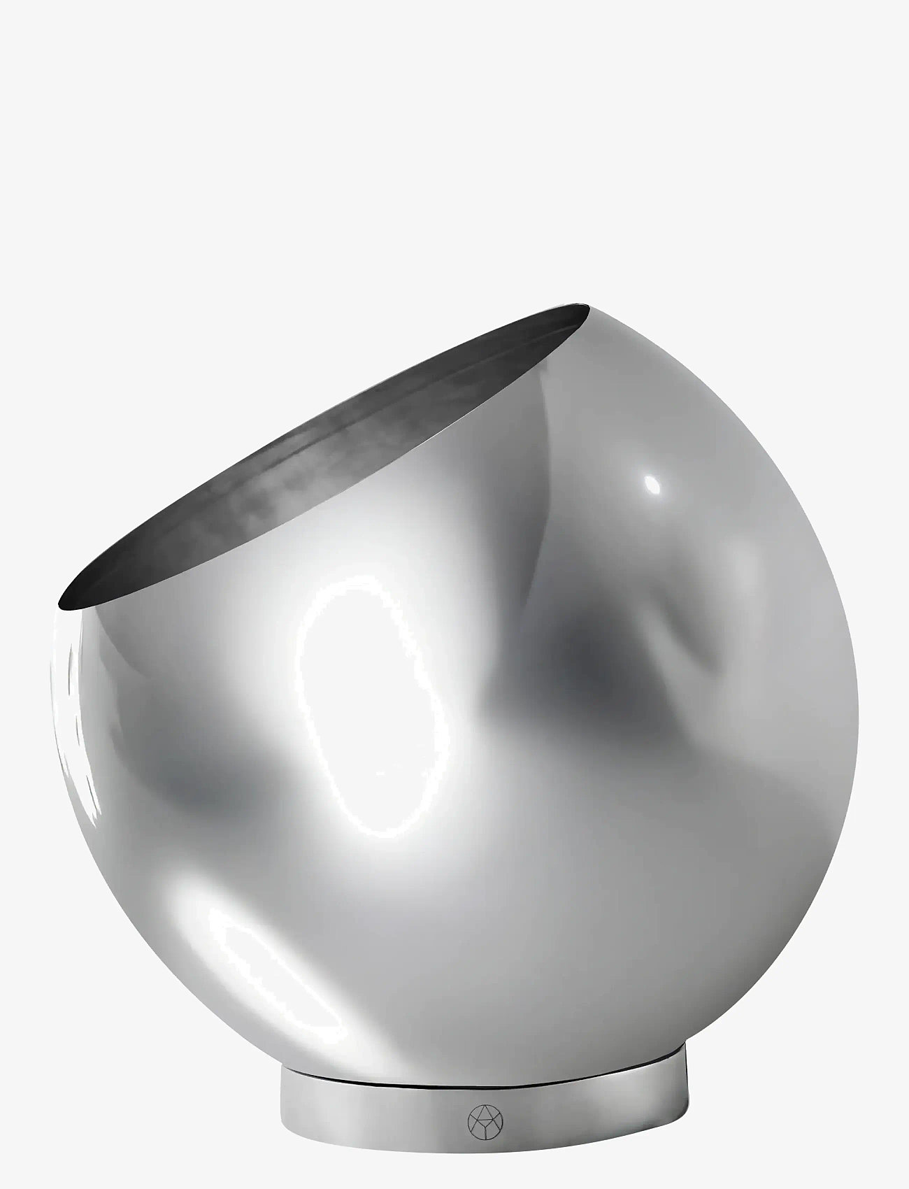 AYTM - GLOBE flowerpot - plant pots - silver - 0