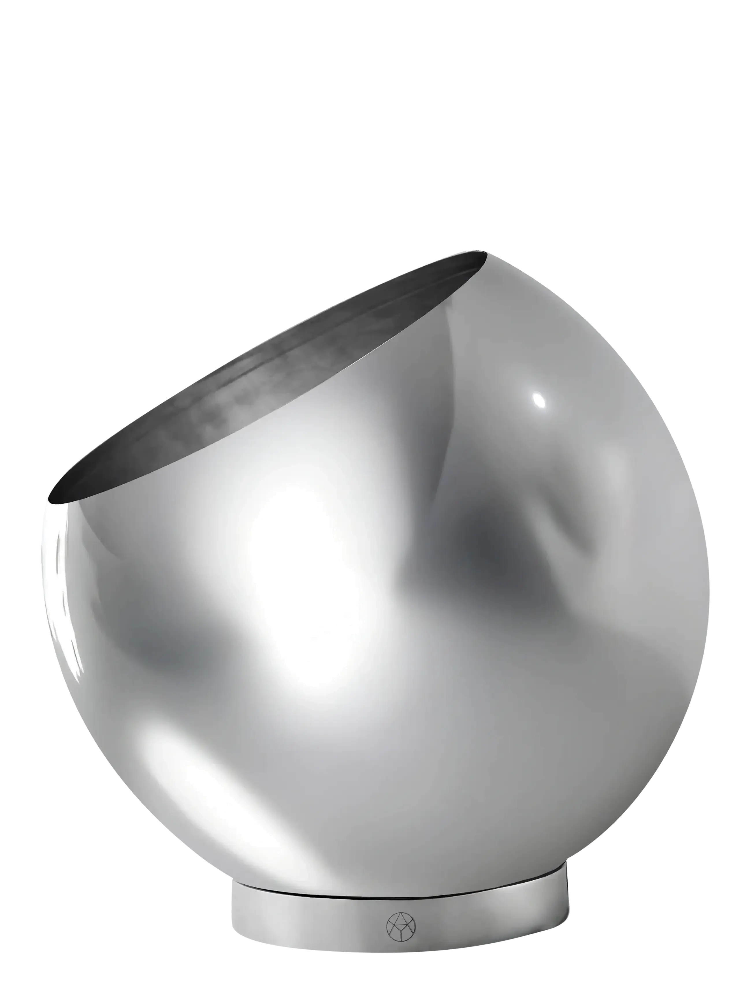AYTM Globe Blomsterpotte, Ø21XH18.8 cm, Silver, Dekoration > Blomsterpotter, Unisex