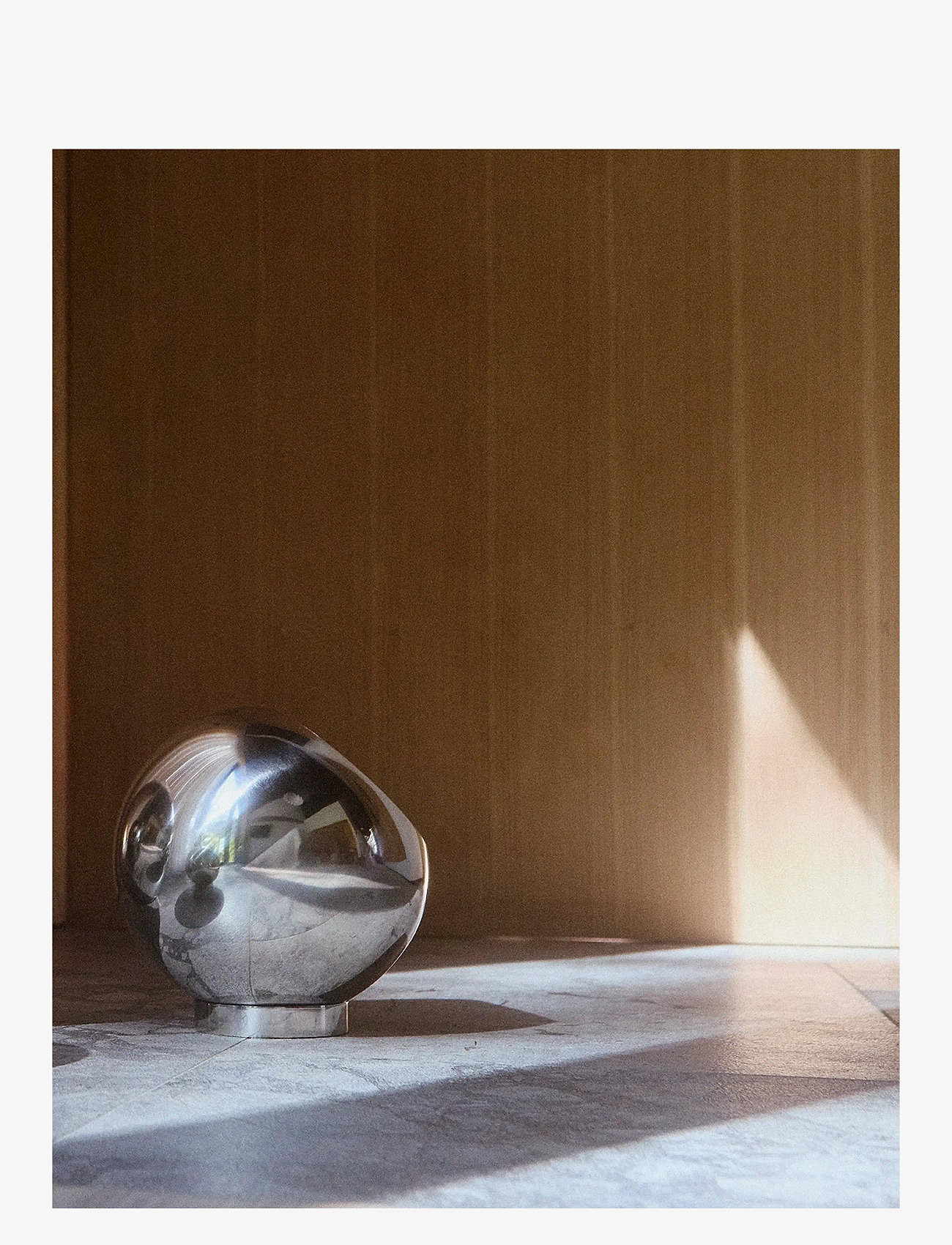 AYTM - GLOBE flowerpot - donice - silver - 1