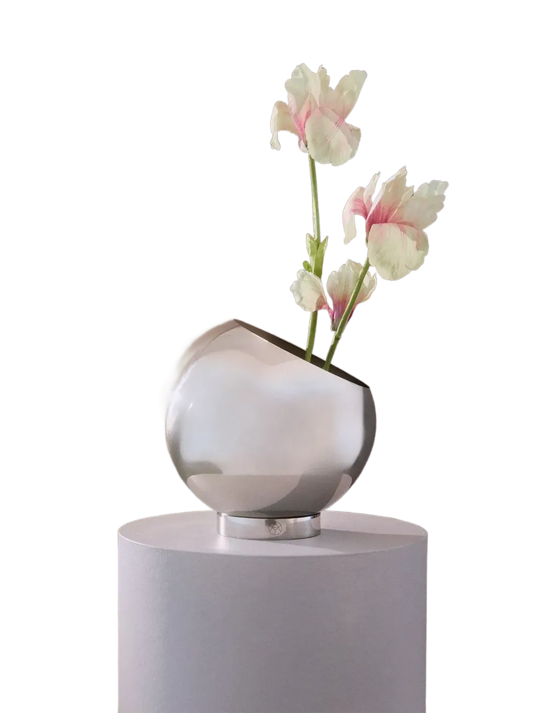 AYTM Globe Blomsterpotte, Ø37XH32.3 cm, Silver, Dekoration > Blomsterpotter, Unisex